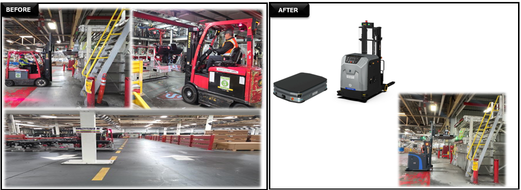 Autonomous Forklift AMR